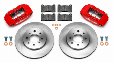 Wilwood Forged 90-01 Integra / 90-05 Civic DPHA Front Red Caliper and Rotor Kit